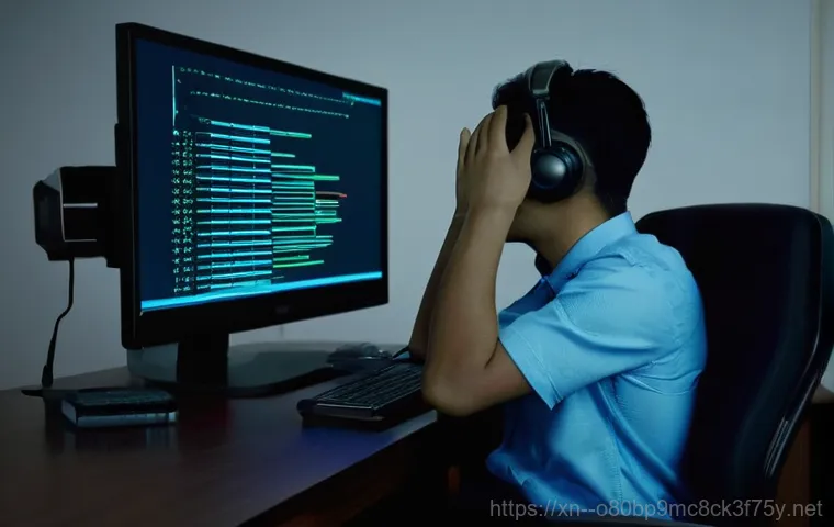 송산동 모니터화면 안나옴 - A young woman with a determined expression is troubleshooting a desktop computer. She has removed th...