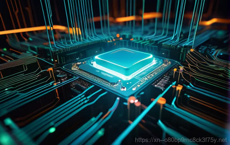 화서동 STATUS_KERNEL_APC_PENDING - A young adult, sitting at a modern desk in a well-lit home office, looks at a computer monitor displ...