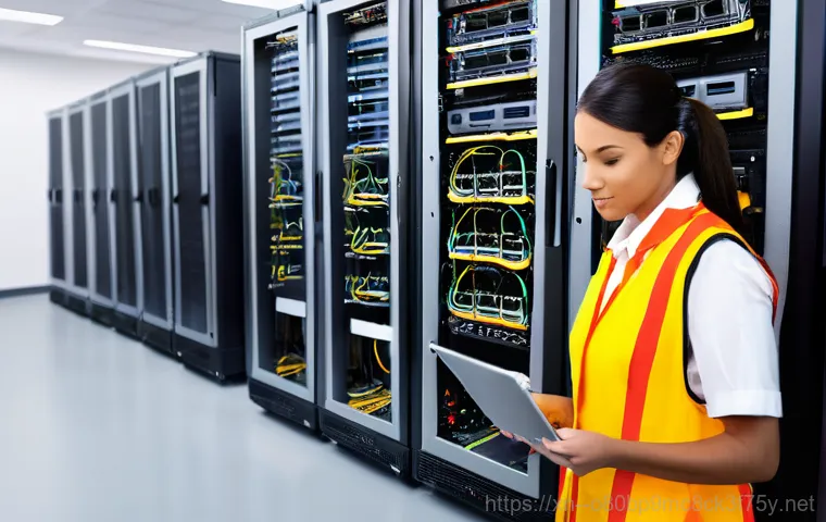 청북면 ftp서버출장방문수리점 - **Prompt 2: The Burden of Transporting Heavy Tech - Struggling Individual**
    A medium shot depict...