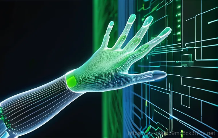 삼각산동 UNEXPECTED_KERNEL_MODE_TRAP - **Troubleshooting hardware inside an open PC case.**
    Prompt: "A close-up shot of a person's hand...