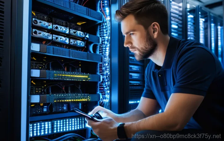 강서구 파일서버출장방문수리점 - A bright and hopeful scene inside a modern office. A female client, mid-30s, dressed in smart casual...