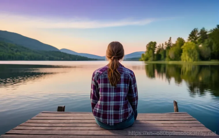 초평동 MACHINE_CHECK_EXCEPTION - Prompt 1: Serene Lakeside Sunset**