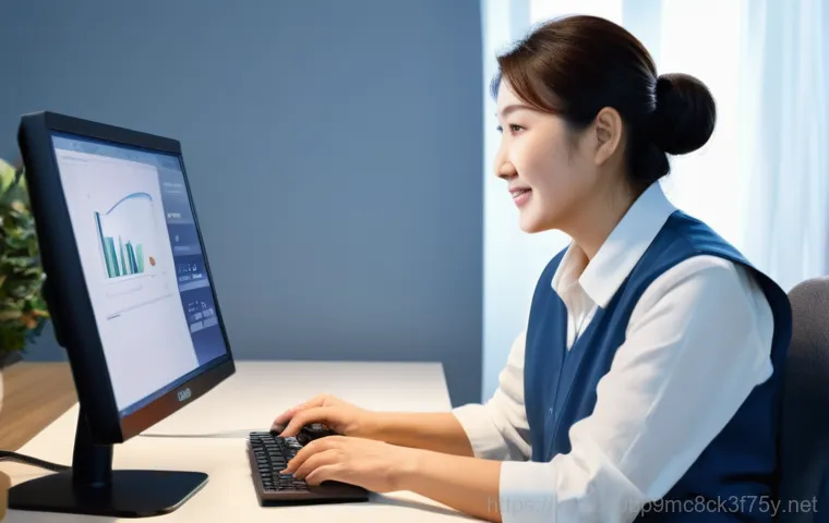 인계동 중고컴퓨터 pc 출장판매설치 - A close-up shot of a well-maintained, sleek desktop computer setup in a home office or small busines... 인계동 중고컴퓨터 pc 출장판매설치 - A close-up shot of a well-maintained, sleek desktop computer setup in a home office or small busines...