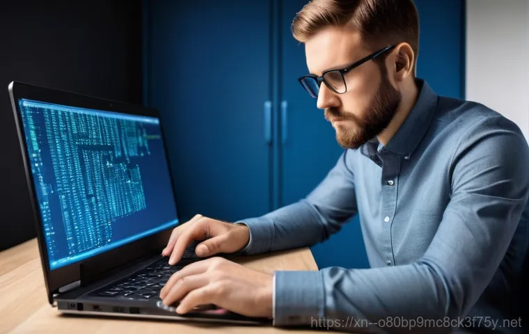 우만동 STATUS_PROTECTION_ERROR - A person in their late 20s, wearing casual everyday clothes, sits at a modern desk with a desktop co... 우만동 STATUS_PROTECTION_ERROR - A person in their late 20s, wearing casual everyday clothes, sits at a modern desk with a desktop co...