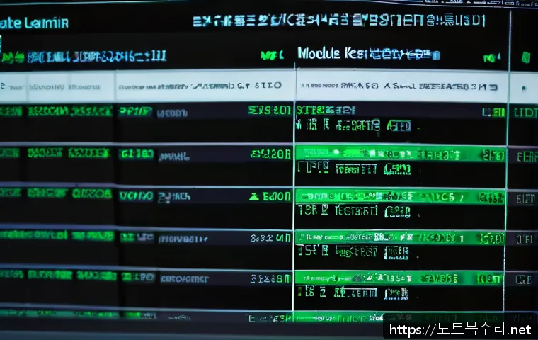 남영동 STATUS_KERNEL_MODULE_NOT_FOUND 관련 이미지 1