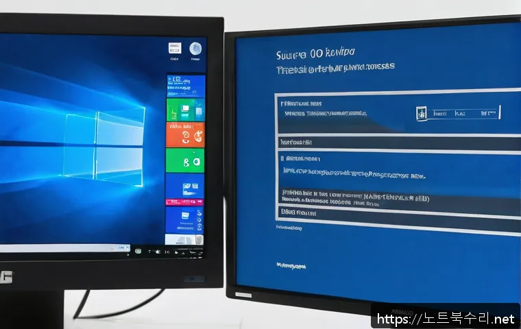 퇴촌면 DRIVER_PORTION_MUST_BE_NONPAGED 관련 이미지 1