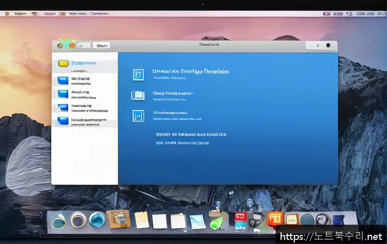 유동 맥윈도우 부트캠프_bootcamp 재설치 포맷  초기화 관련 이미지 1