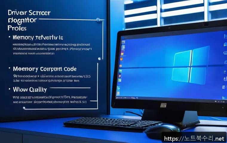 둔대동 DRIVER_CORRUPTED_EXPOOL 관련 이미지 1