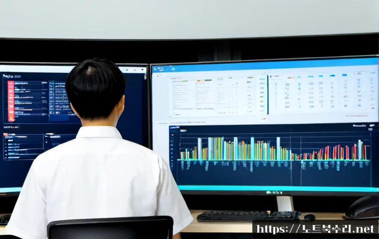 문정동 SESSION_HAS_NO_PAGEFILE - Photorealistic high-end IT support workstation in a modern Munjeong business district office, ultraw...