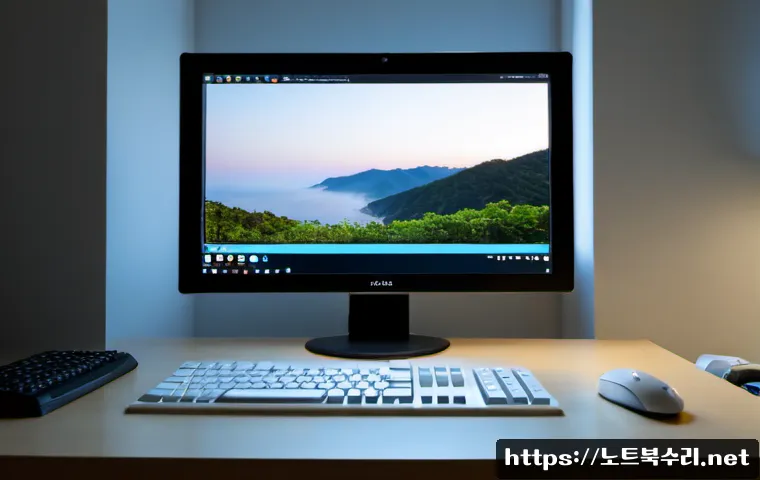 덕정동 STATUS_FLOAT_OVERFLOW - Photorealistic IT support workstation in a quiet apartment office near Deokjeong-dong, ultrawide mon...