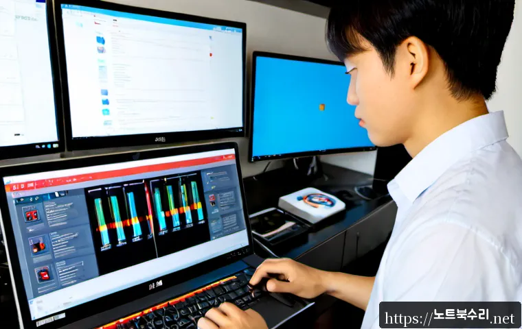 난향동 STATUS_KERNEL_BLOCKED - Photorealistic remote-support workstation in a compact hillside apartment near a quiet Seoul residen...