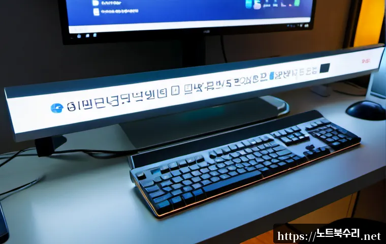 귀인동 Press Ctrl Alt Del to restart - Photorealistic remote-support workstation in a quiet Gwiin-dong office, desktop monitor showing a cl...