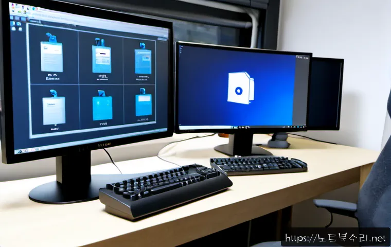 아현동 STATUS_IO_ERROR - Photorealistic remote-support workstation in a compact apartment office near a hilly urban neighborh...