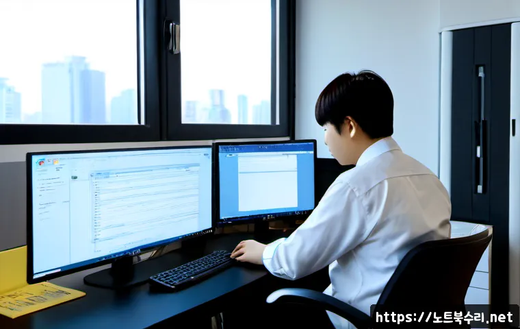 충정로 STATUS_KERNEL_BOOT_FAILURE - Photorealistic IT support workstation in a compact Chungjeong-ro office, desktop tower halted at a d...