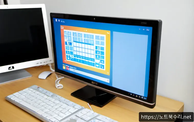 대야미동 윈도우8 windows8 재설치 포맷  초기화 - Photorealistic remote IT support workstation in a compact Daeami-dong apartment, Windows 8 style rec...