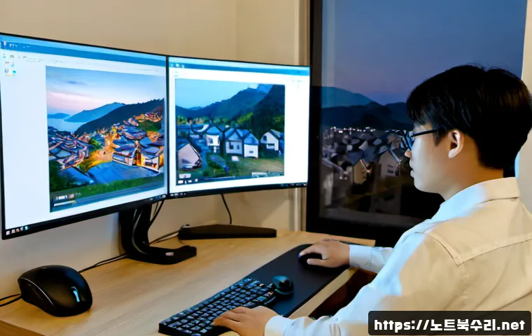 미아동 STATUS_FLOAT_OVERFLOW - Photorealistic remote-support workstation in a compact apartment near a quiet hillside neighborhood,...