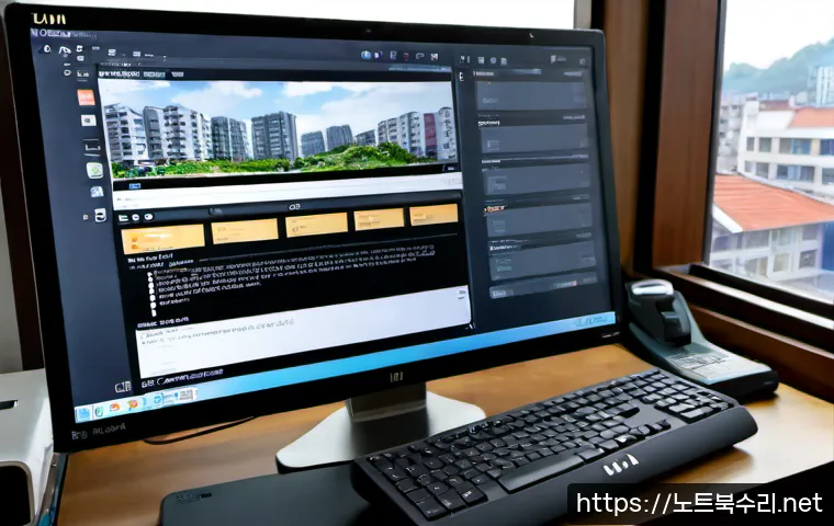이문동 macosX재설치 포맷  초기화 - Photorealistic remote-support workstation in a quiet Imun-dong apartment, silver all-in-one desktop ...