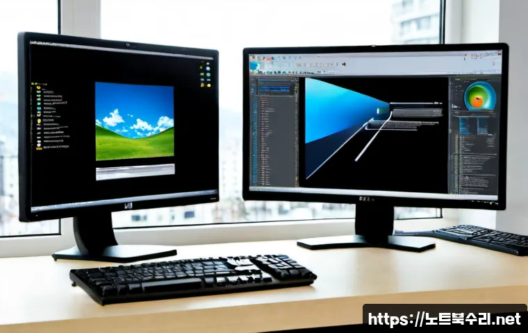 일산동 linux재설치 포맷  초기화 - Photorealistic IT technician reinstalling Linux on a powerful desktop workstation in a tidy Ilsandon...