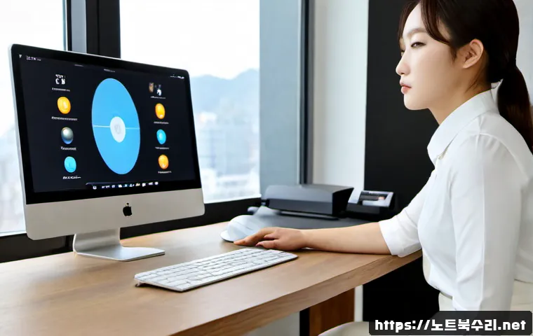 압구정동 프로그램응답없음 - Photorealistic premium design studio in Apgujeong-dong, frustrated creative professional facing a sl...