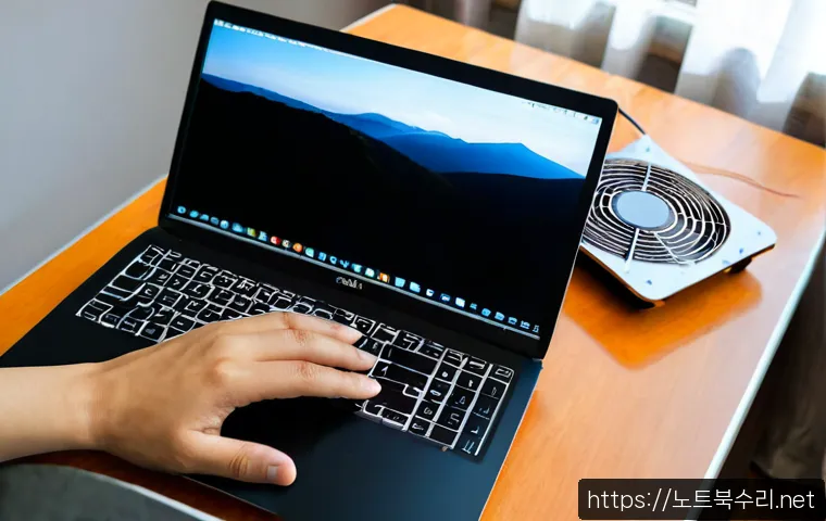 감북동 노트북 laptop 출장방문수리점 - Photorealistic laptop field-repair technician servicing an ultrabook on a tidy apartment dining tabl...