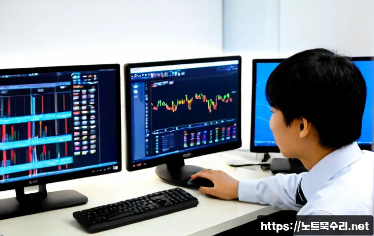 성내동 BUGCODE_USB_DRIVER - Photorealistic IT support workstation in a compact Seongnae-dong office, technician reconnecting a U...