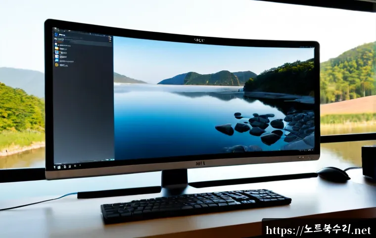 남종면 STATUS_FLOAT_OVERFLOW - Photorealistic product design workstation in a quiet riverside township, ultrawide monitor showing a...