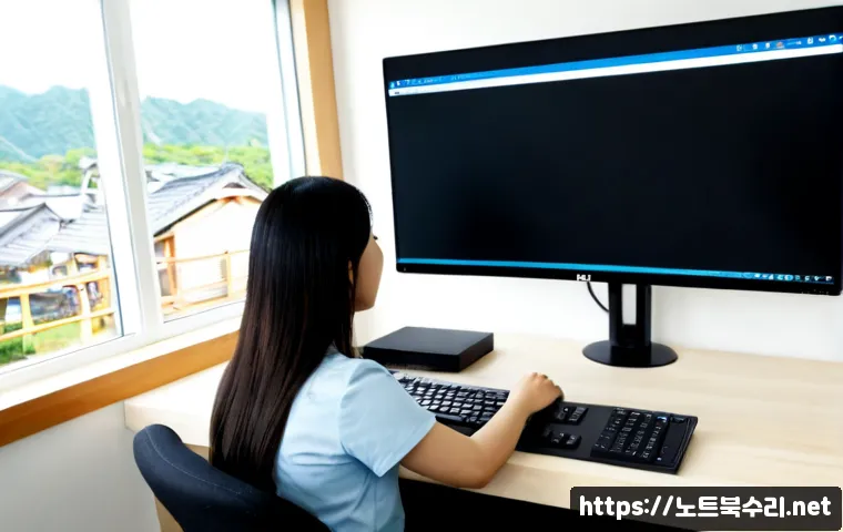 선원면 조립컴퓨터 pc 출장판매설치 - Photorealistic onsite custom desktop PC installation in a bright Seonwon-myeon home office, technici...
