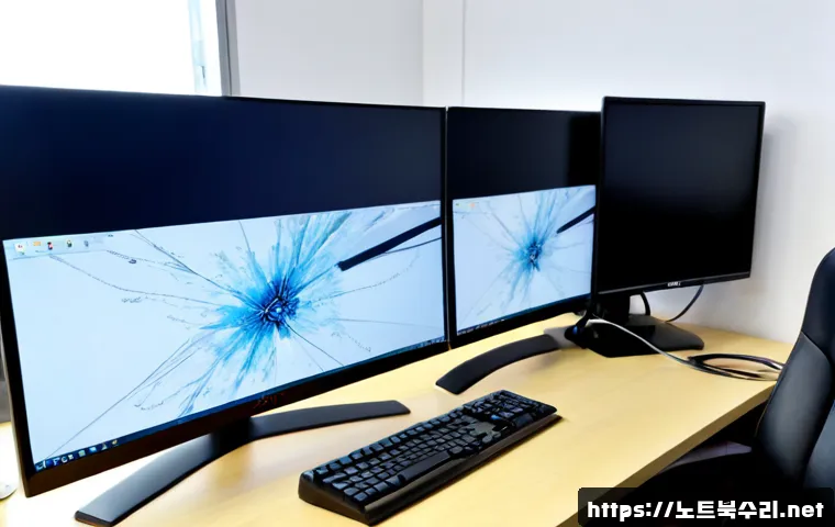 연성동 STATUS_CONTROL_C_EXIT - Photorealistic remote-support workstation in a quiet Yeonseong-dong apartment office, a desktop moni...