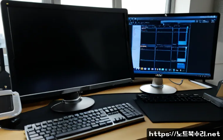 북가좌동 STATUS_IO_ERROR - Photorealistic product design workstation in a compact North Gajwa-dong apartment office, dual monit...