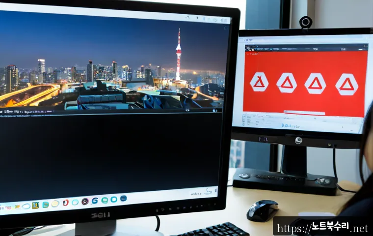 신설동 STATUS_SYSTEM_LICENSE_INVALID - Photorealistic software support workstation in a compact modern office near Sinseol-dong, dual monit...