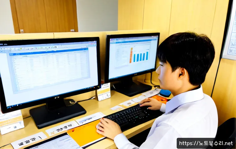 팽성읍 PROCESS_HAS_LOCKED_PAGES - Photorealistic remote-support workstation in a quiet Pyeongseong-eup office, dual monitors showing a...
