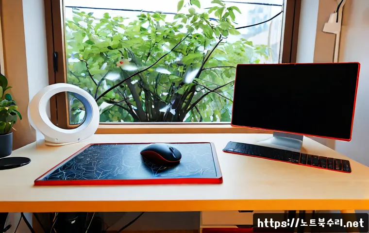 연남동 STATUS_KERNEL_RESOURCE_ERROR - Photorealistic product-design workstation in a compact Yeonnam-style studio apartment, dual monitors...