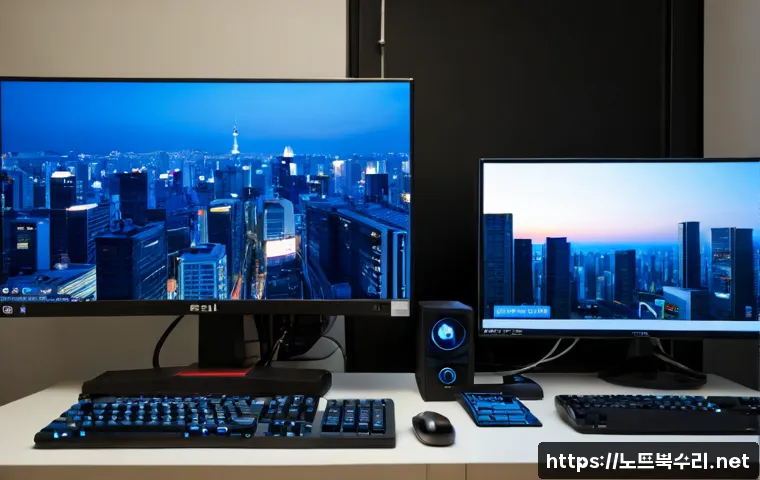 생연동 STATUS_KERNEL_INIT_FAILURE - Photorealistic IT support workstation in a compact Seoul apartment office, ultrawide monitor showing...