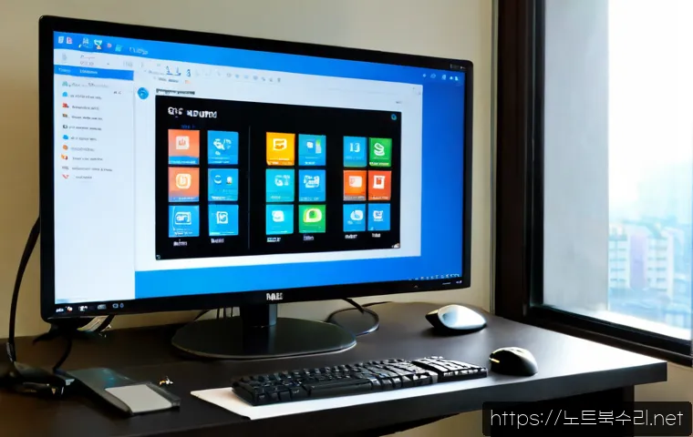 신장동 STATUS_FILE_NOT_FOUND - Photorealistic remote-support workstation in a compact Sinjang-dong apartment office, desktop monito...