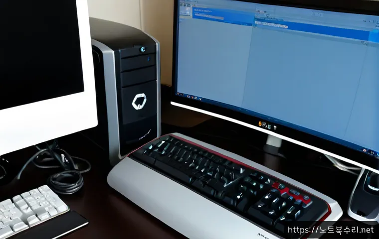 탄현동 STATUS_FILE_NOT_FOUND - Photorealistic remote-support workstation in a compact Tanhyeon-dong apartment office, dual monitors...