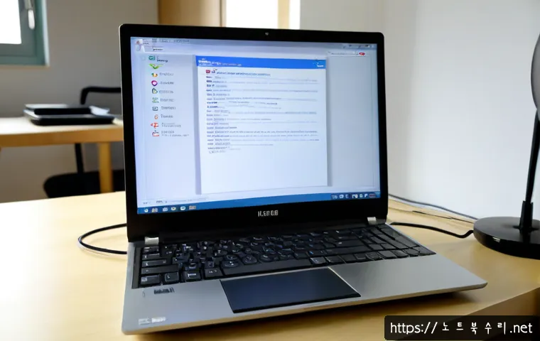 하지석동 맥윈도우 부트캠프_bootcamp 재설치 포맷  초기화 - Photorealistic remote-support workstation in a quiet Korean apartment, sleek silver laptop showing a...