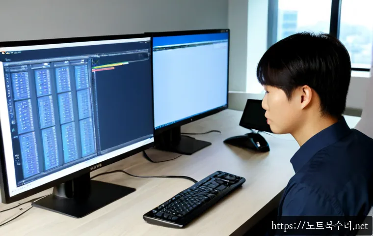 운서동 STATUS_MODULE_NOT_FOUND - Photorealistic remote-support workstation in a modern Unseo-dong apartment near an airport district,...