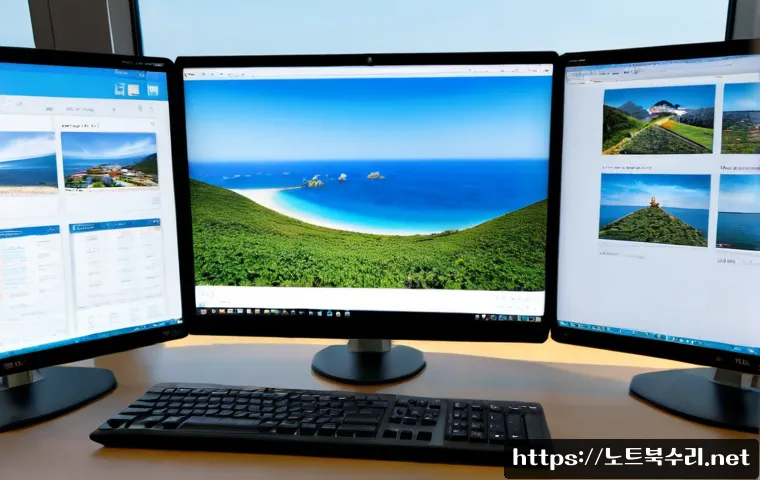 탑동 PROCESS_HAS_LOCKED_PAGES - Photorealistic software support workstation in Tapdong, a focused office worker viewing a document m...