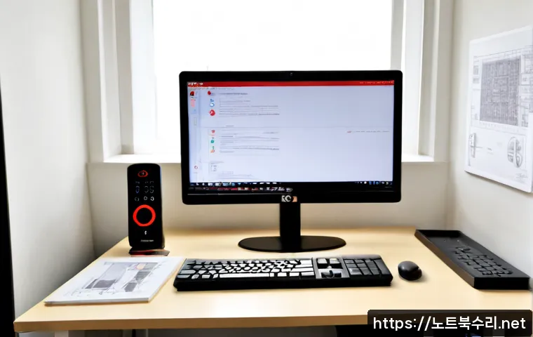 남가좌동 STATUS_SYSTEM_LICENSE_INVALID - Photorealistic remote-support workstation in a compact apartment office in Namgajwa-dong, dual monit...