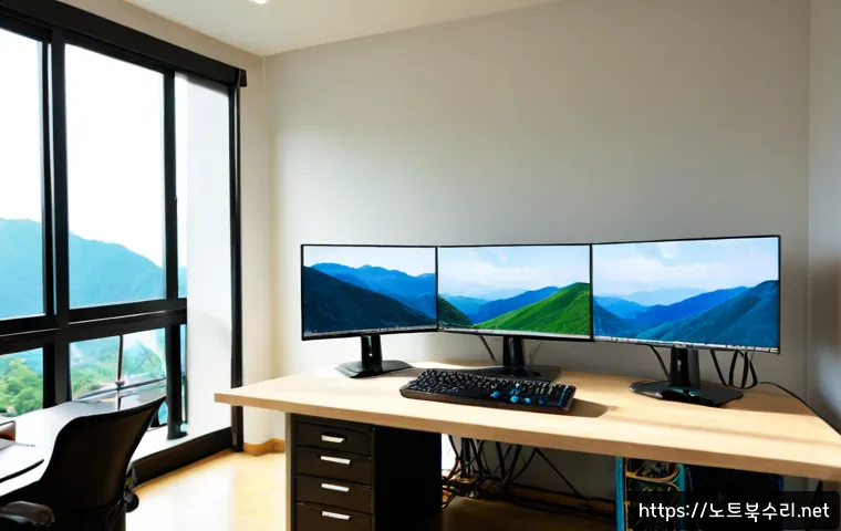 청학동 조립컴퓨터 pc 출장판매설치 - Photorealistic PC technician installing a custom desktop tower at a bright apartment home office in ...