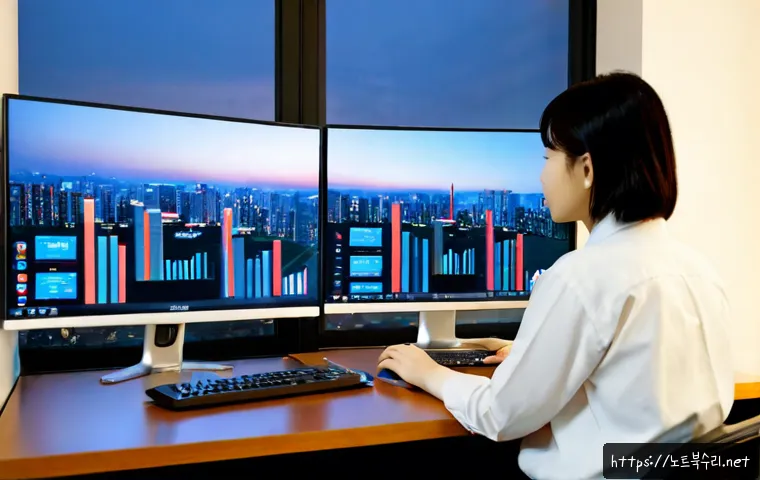 신월동 STATUS_MEMORY_OVERFLOW - Photorealistic remote-support workstation in a compact Shinwol-dong apartment office, technician stu...