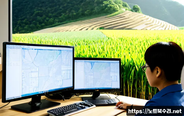 금광면 STATUS_INSUFFICIENT_RESOURCES - Photorealistic rural workstation in Geumgwang-myeon, South Korea, a remote support specialist review...
