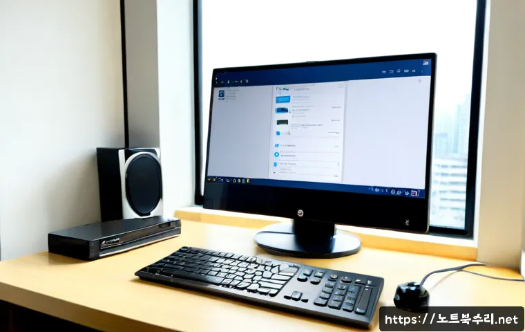 부흥동 macosX재설치 포맷  초기화 - Photorealistic remote-support workstation in a tidy Buhung-dong apartment, sleek silver all-in-one c...