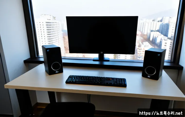 동패동 SESSION_HAS_NO_PAGEFILE - Photorealistic architectural CAD workstation in a modern Dongpae-dong apartment home office, dual mo...