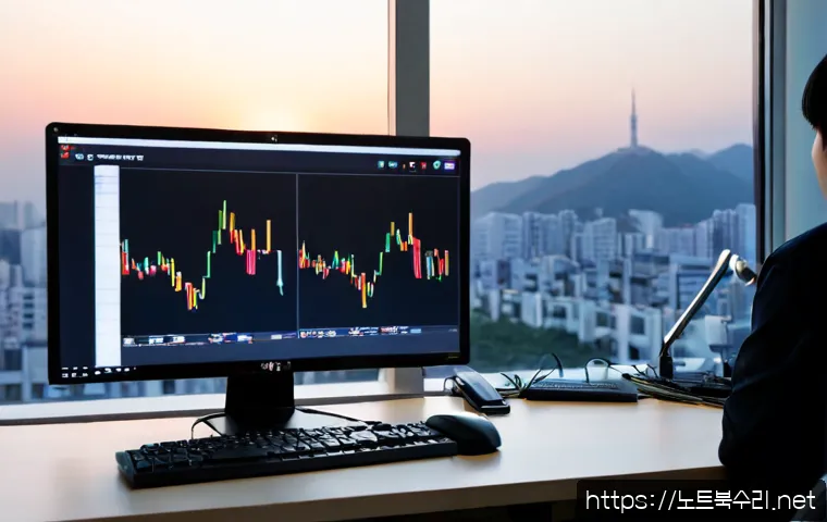 원신동 STATUS_KERNEL_PERMISSION_DENIED - Photorealistic IT support workstation in Wonshin-dong, Seoul, a frustrated technician viewing a lock...
