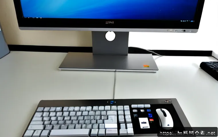 별양동 맥윈도우 부트캠프_bootcamp 재설치 포맷 초기화 - Photorealistic remote-support workstation with a sleek silver all-in-one computer showing a clean un...