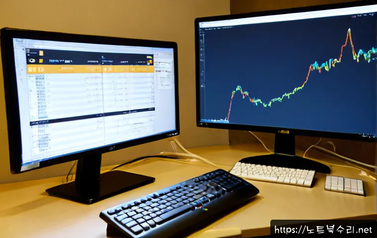 봉원동 STATUS_FLOAT_DIVIDE_BY_ZERO - Photorealistic remote-support workstation in a quiet hillside neighborhood apartment, dual monitors ...