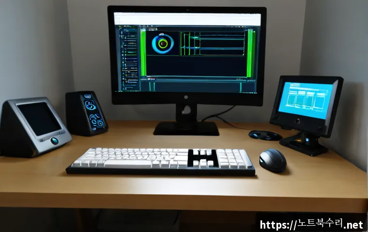 별내동 STATUS_SYSTEM_LICENSE_INVALID - Photorealistic remote-support workstation in a modern apartment near a quiet green residential corri...
