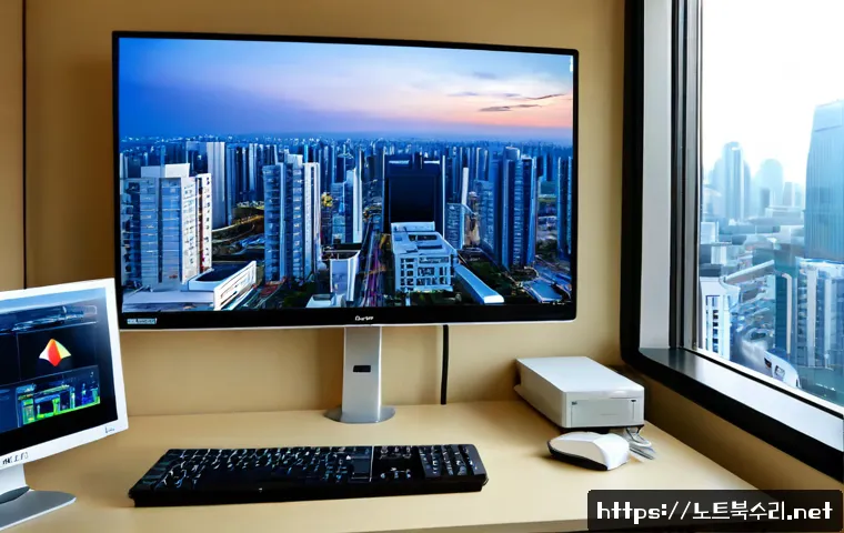 잠실동 STATUS_INVALID_DEVICE_REQUEST - Photorealistic IT support workstation in a bright Jamsil apartment office, ultrawide monitor display...