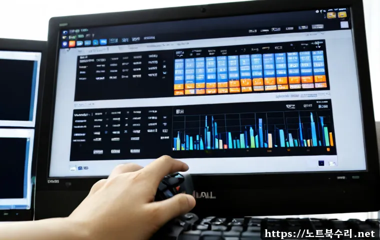 자작동 f4키 누르라고 할때 - Photorealistic close-up of a remote support technician’s hand pressing the fourth key in the top fun...